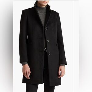 Ralph Lauren Women’s Black Wool Coat